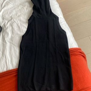ZARA black sleevless top S